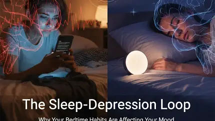 The Sleep-Depression Loop: Why Your Bedtime Habits Are Affecting Your Mood.