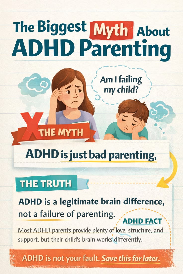What are the biggest myths about ADHD?